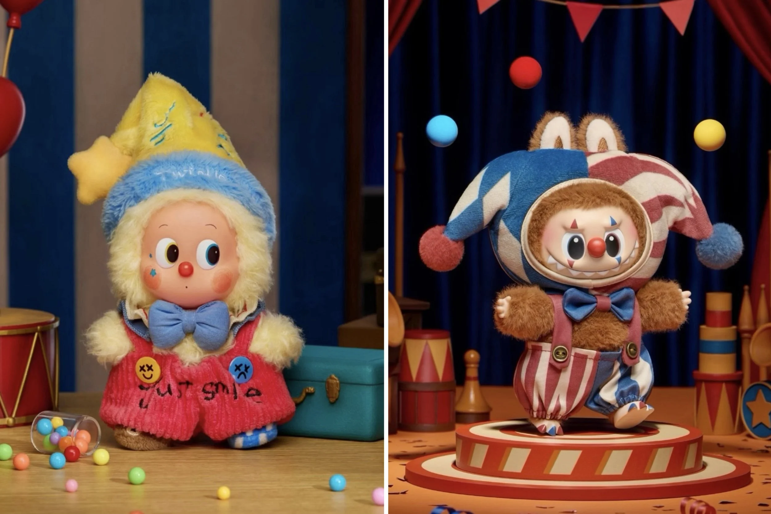 WHY SO SERIOUS labubu Juggling Clown #Unbox the new @popmart_us